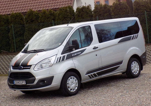 Ford Transit Custom cena 72999 przebieg: 150000, rok produkcji 2016 z Nakło nad Notecią małe 301